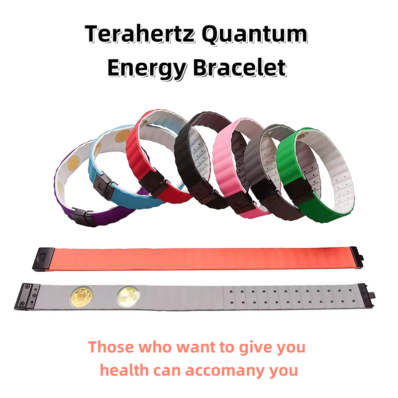 Health Wellness Bracelet - Pulseira de energia Terahertz íon negativo