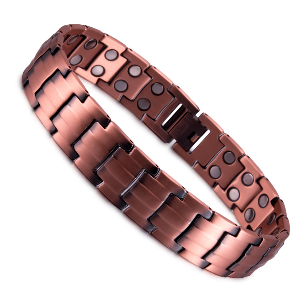 Health Wellness Bracelet - Pulseira de terapia magnética de cobre