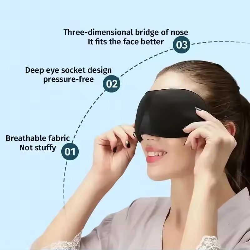 Máscara de Dormir 3D Ajustável - Sleep Eye Mask 3D avaliação e preço