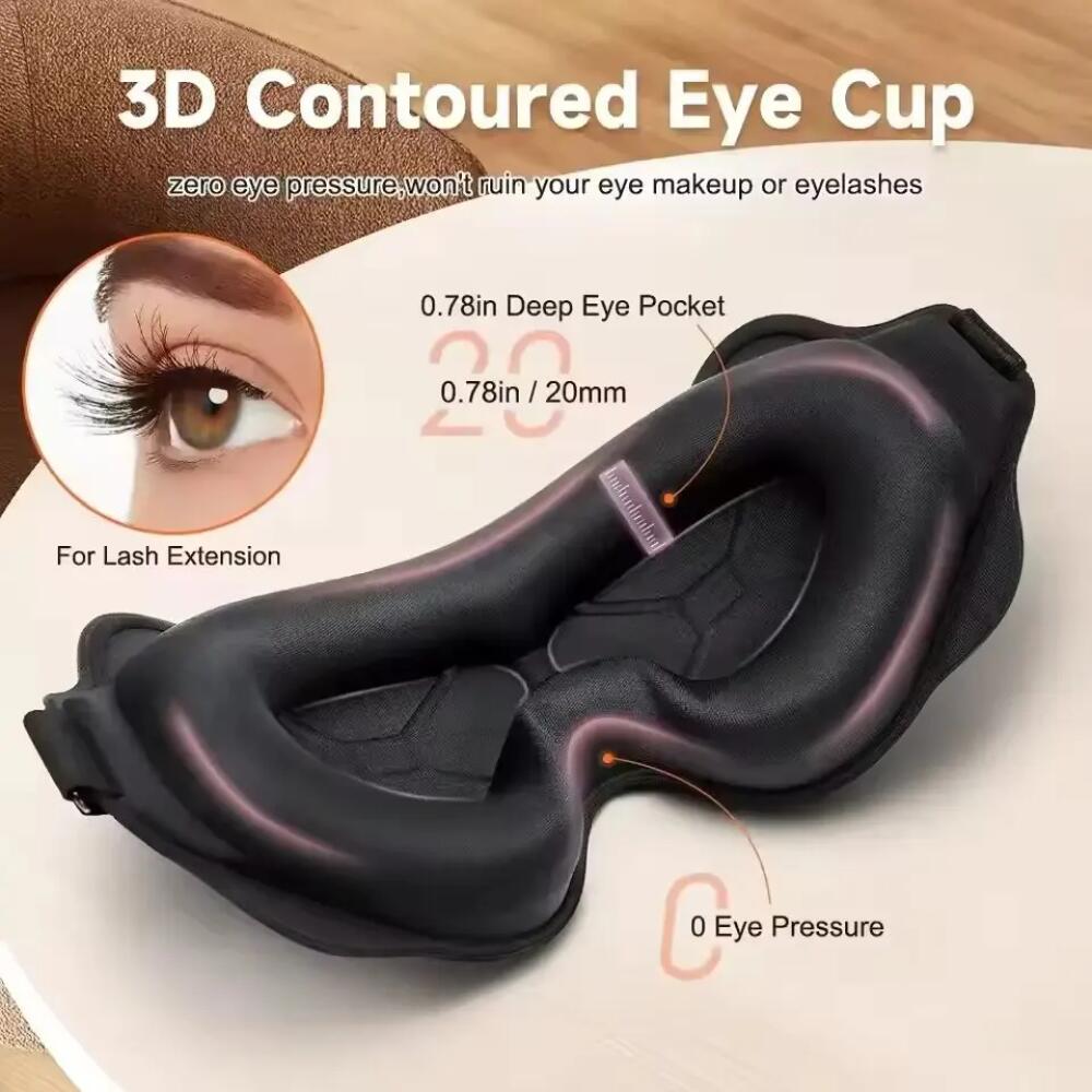 Nova Máscara de Olhos 3D para  - Sleep Eye Mask 3D avaliação e preço