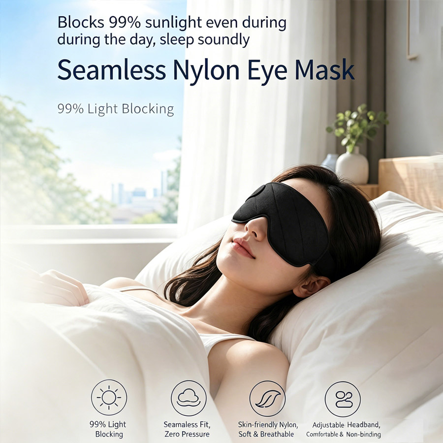 Máscara de dormir 3D contornad - Sleep Eye Mask 3D avaliação e preço