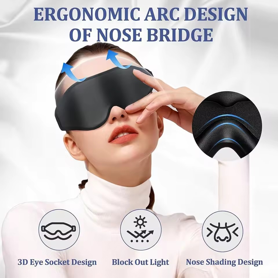 Máscara para Olhos 3D, Máscara - Sleep Eye Mask 3D avaliação e preço
