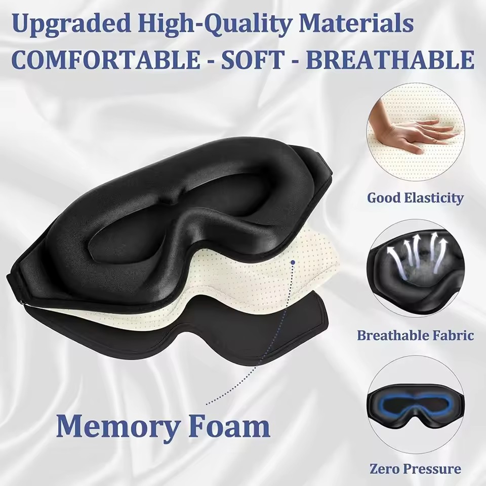 Máscara para Olhos 3D, Máscara - Sleep Eye Mask 3D avaliação e preço