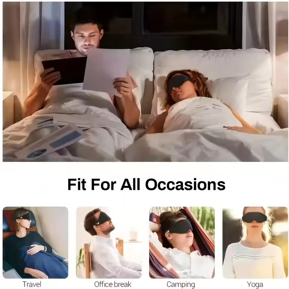 Máscara para Olhos 3D, Máscara - Sleep Eye Mask 3D avaliação e preço