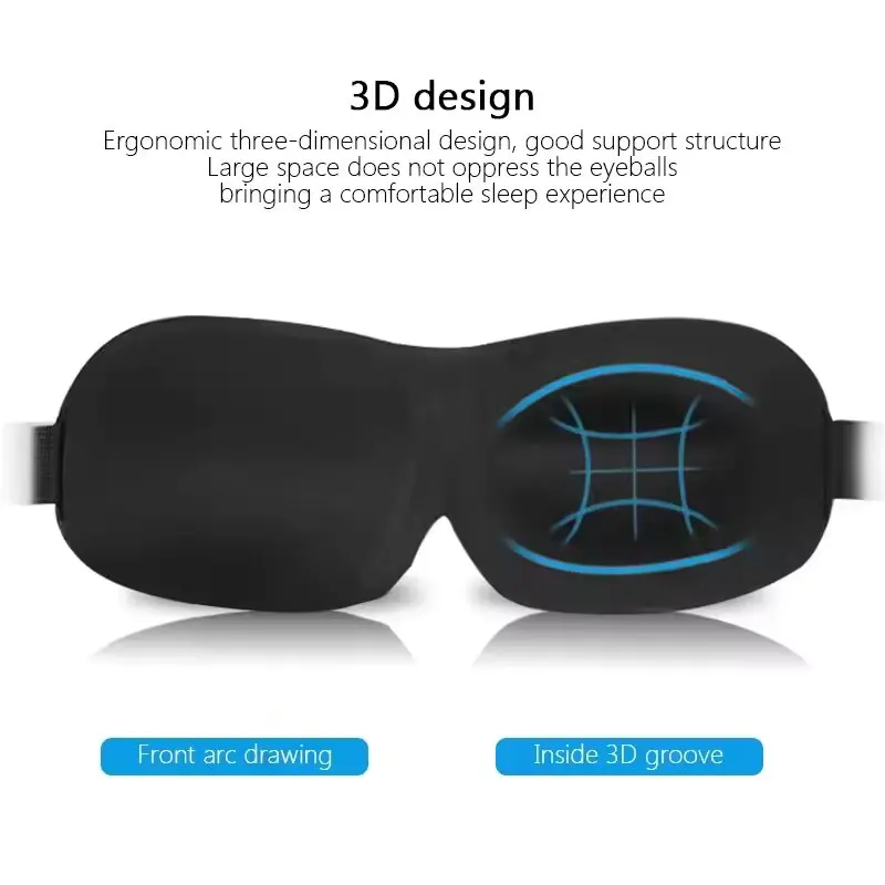 Máscara para Dormir 3D Contorn - Sleep Eye Mask 3D avaliação e preço