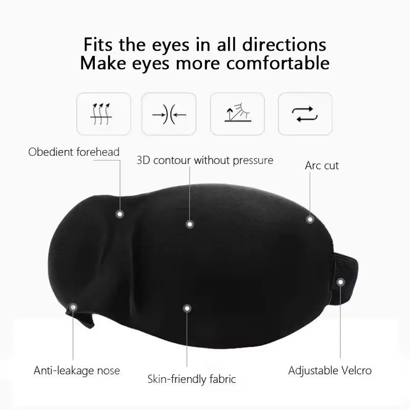 Máscara para Dormir 3D Contorn - Sleep Eye Mask 3D avaliação e preço